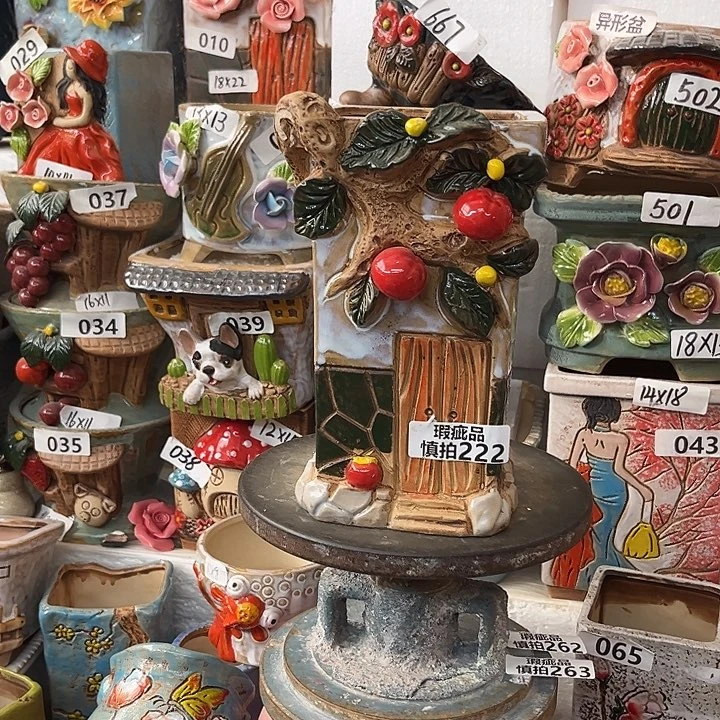 粗陶材质多肉花盆222