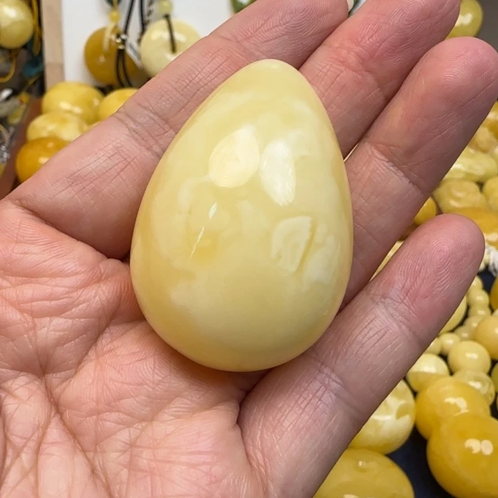 蜜蜡未镶嵌颈饰天然蜜蜡