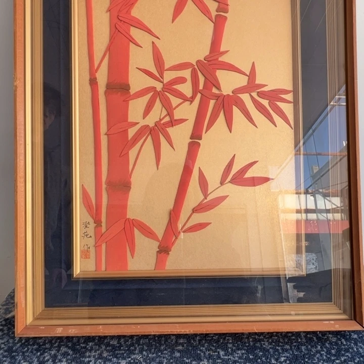 中古版画不退不换、微瑕