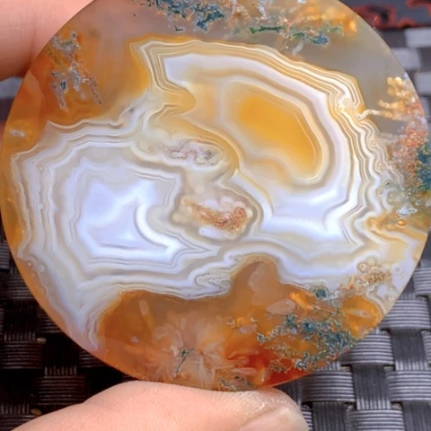 玛瑙/玉髓颈饰合金一*