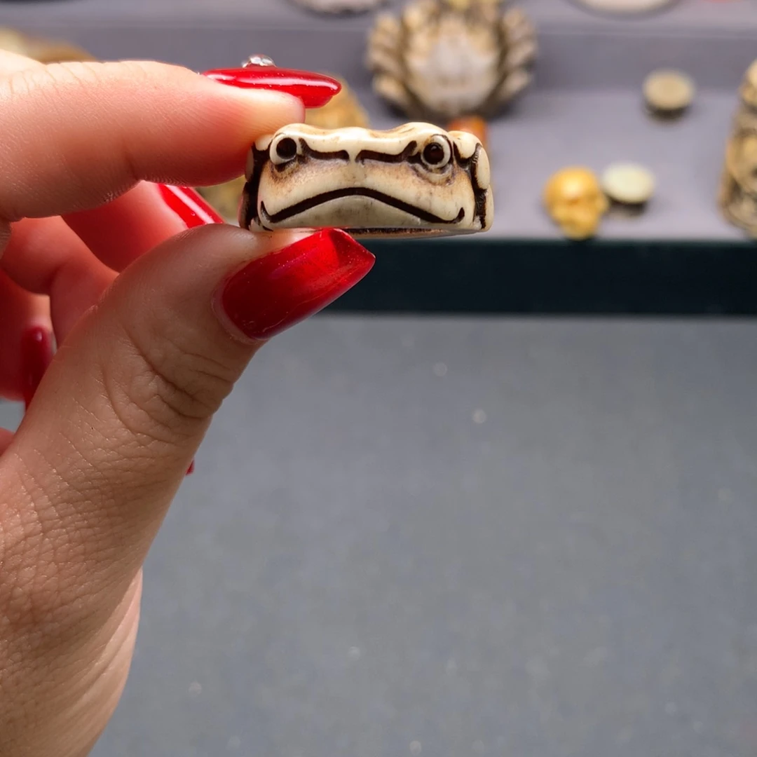 驼骨把件好看又好看