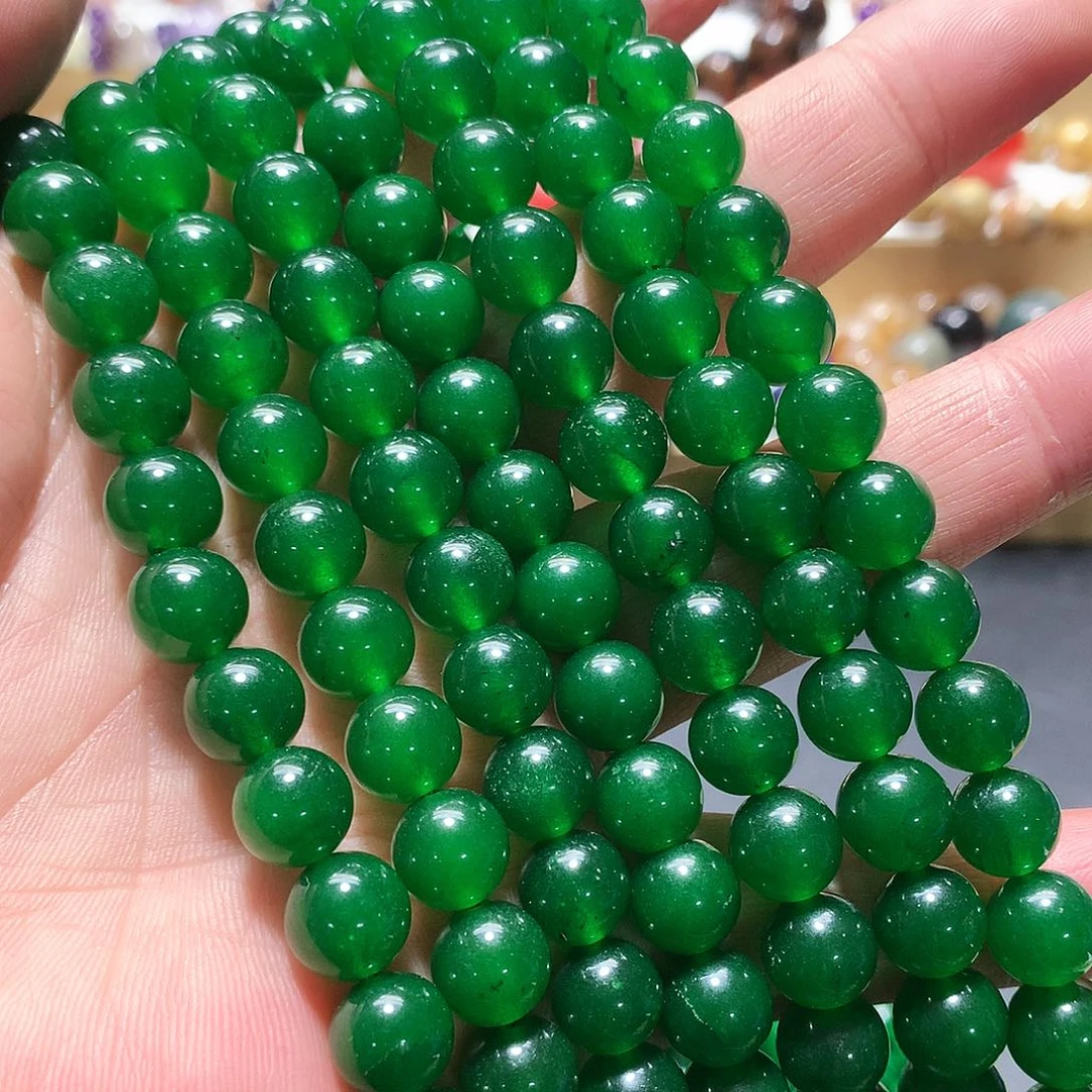 未镶嵌手串玛瑙/玉髓卡10一条散珠