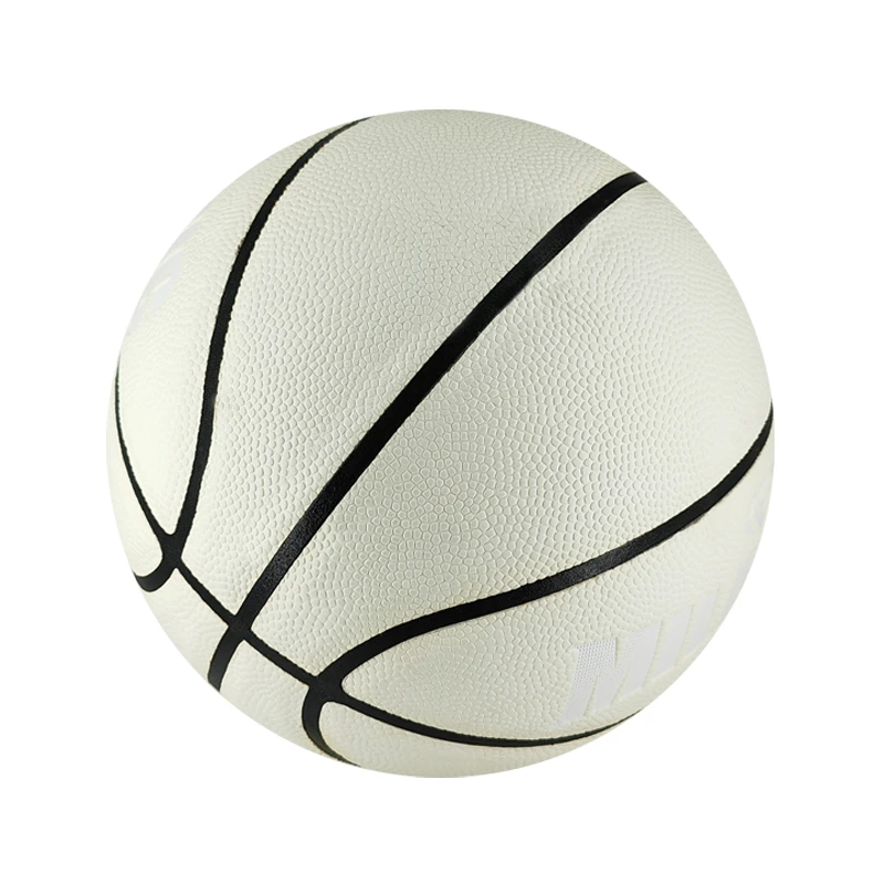 6号夜光篮球 软皮耐磨室内外通用比赛训练篮球 发光月光发亮篮球