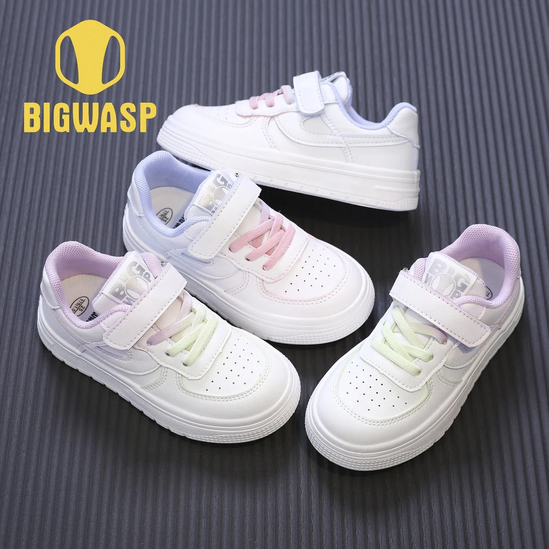 7608大黄蜂透气男休闲闪灯镭射女童板鞋运动鞋童鞋机能潮鞋