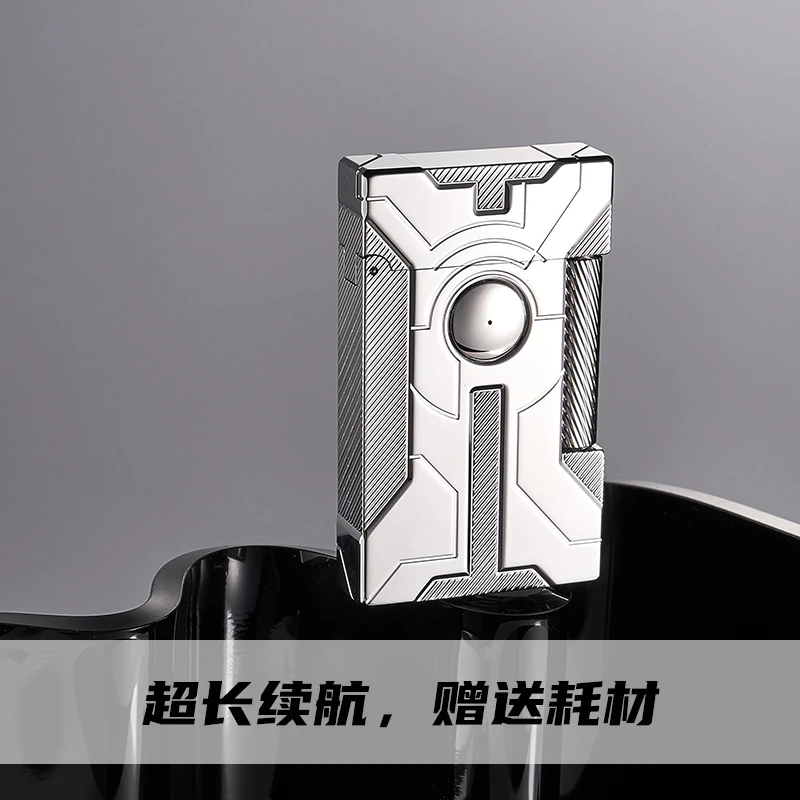 TSHOMX【钢铁侠】纯铜一体朗声油机打火机高端生日节日送礼送男友