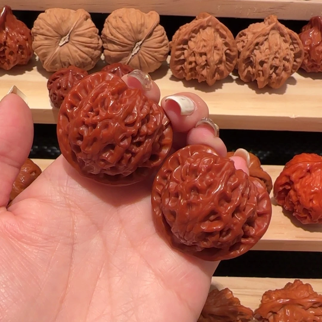 吊坠文玩核桃玉化宫灯40精品1920