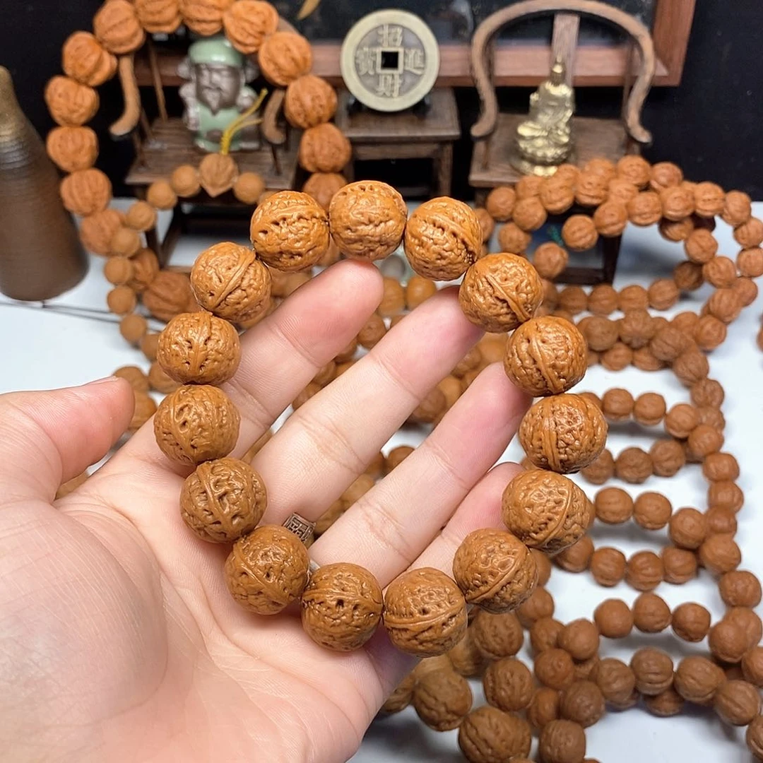 手串文玩核桃粗筋蚂蚁纹