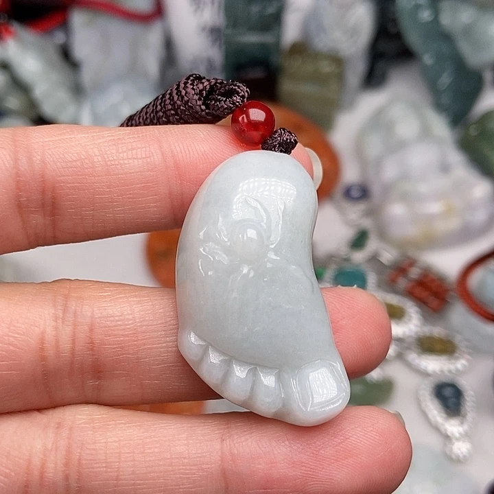 颈饰未镶嵌翡翠翡翠