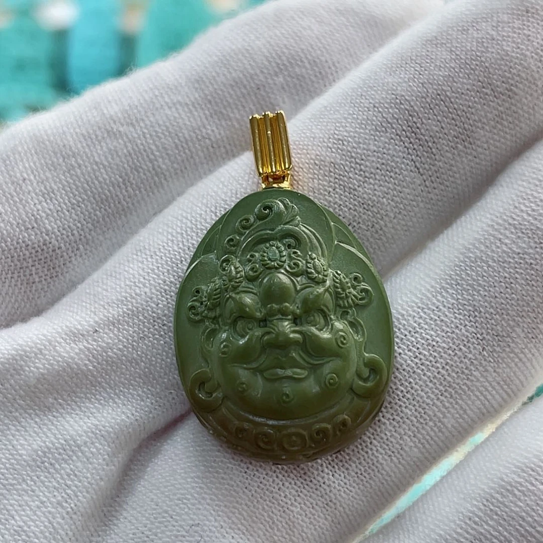 绿松石珠宝奇石18K金镶嵌