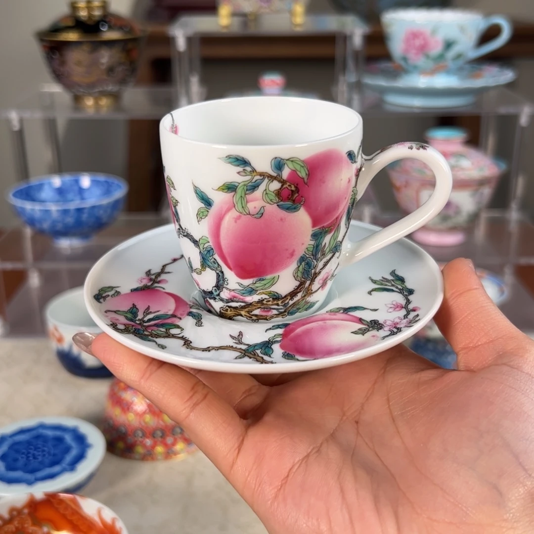 纯手工手绘 高端茶器