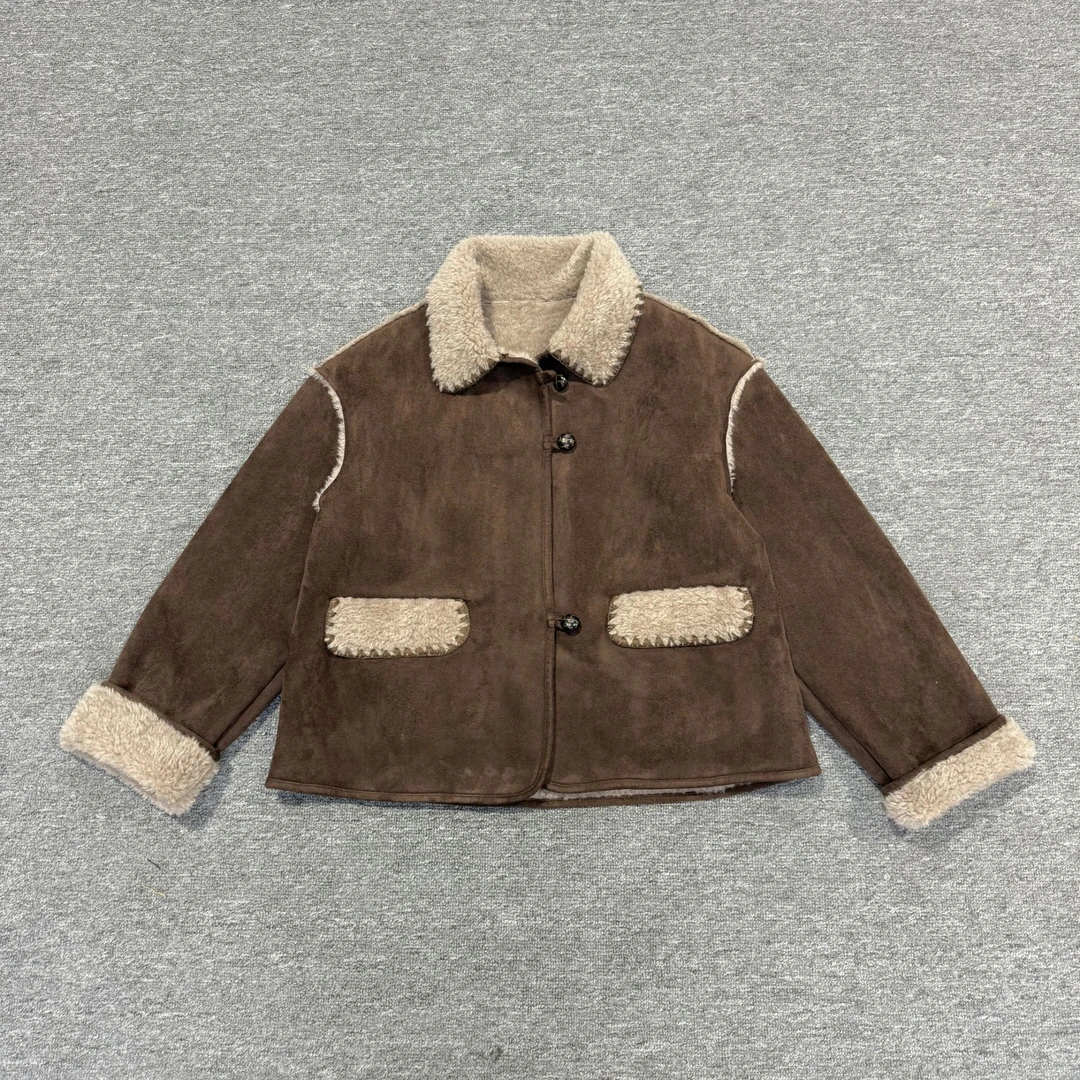 JW/静稳2025新品时尚潮流休闲宽松女款减龄女装外套5552267