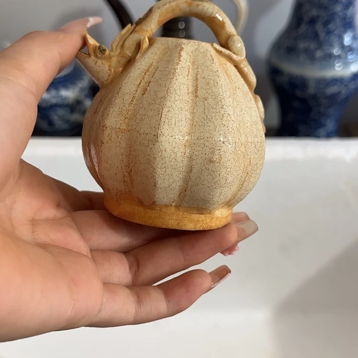 瓷片一****4青白瓷文房水滴一件