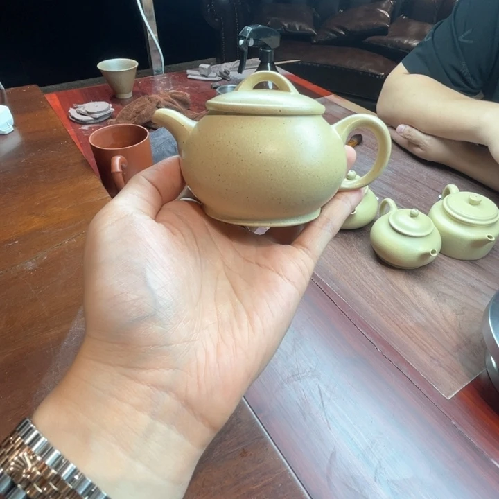 茶壶紫砂本绿小品