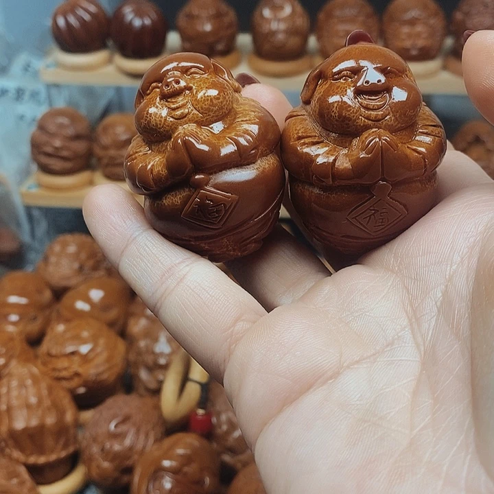 右***手手串/手链橄榄核猪