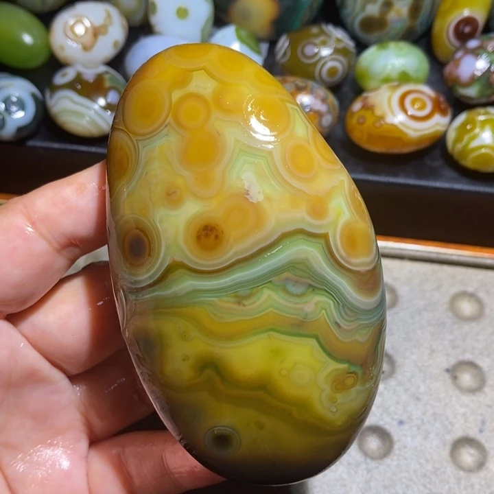 未镶嵌玛瑙/玉髓珠宝半成品106