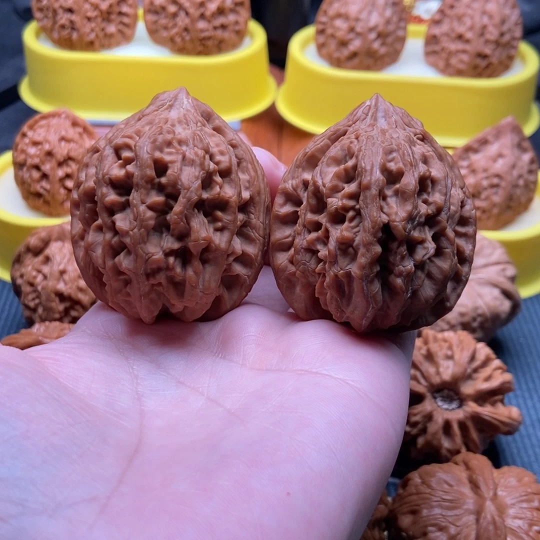 文玩核桃吊坠大沽石