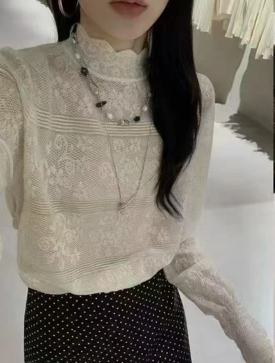 半高领时尚长袖打底