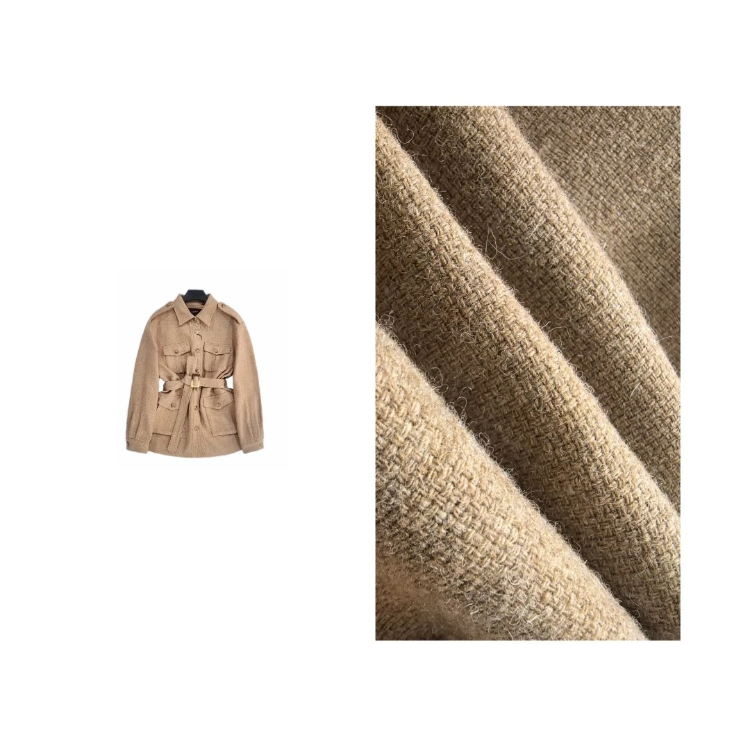 【中古唱片】秋季新款薄外套拼接口袋常规款女装宽松森系外套25N021