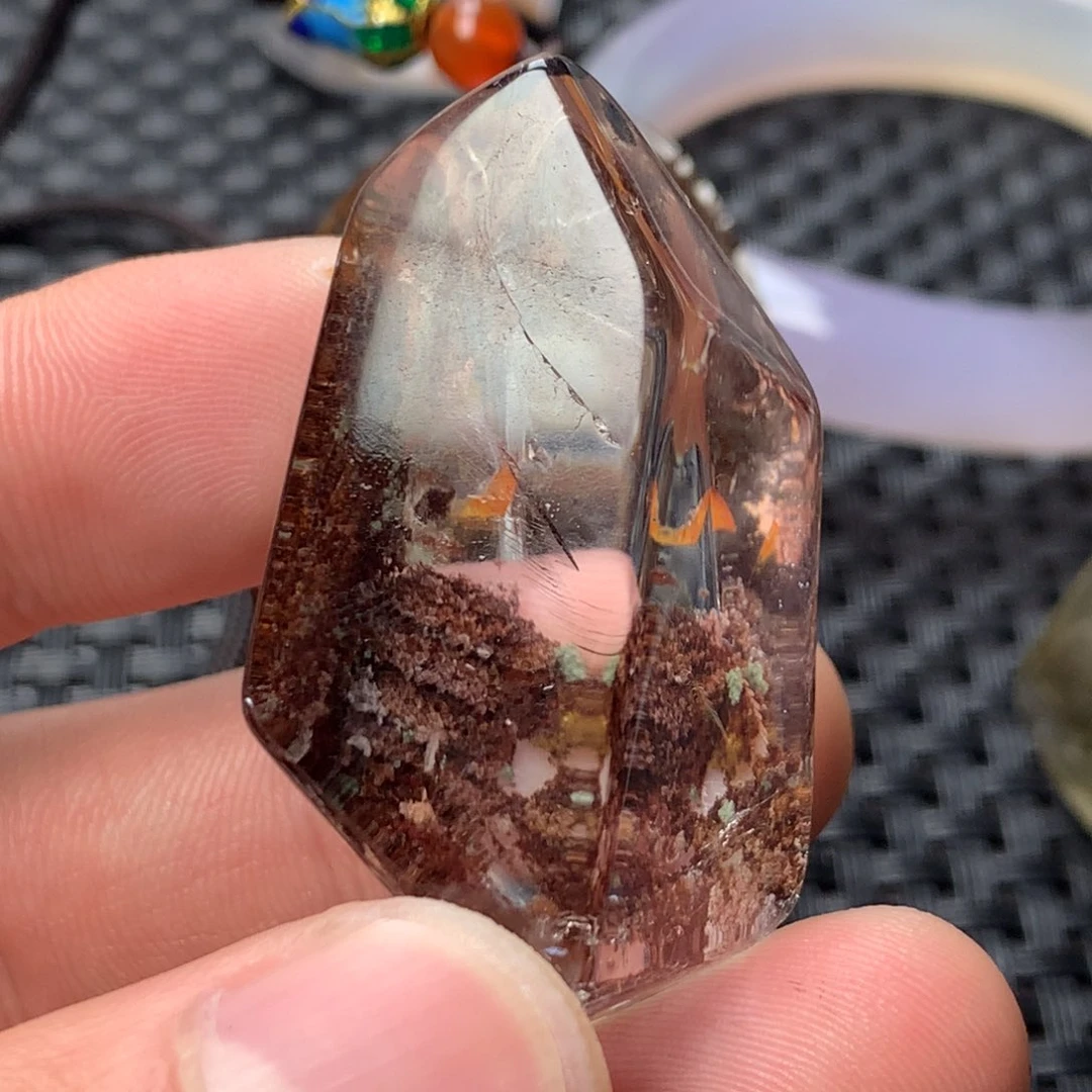 水晶颈饰未镶嵌光****金