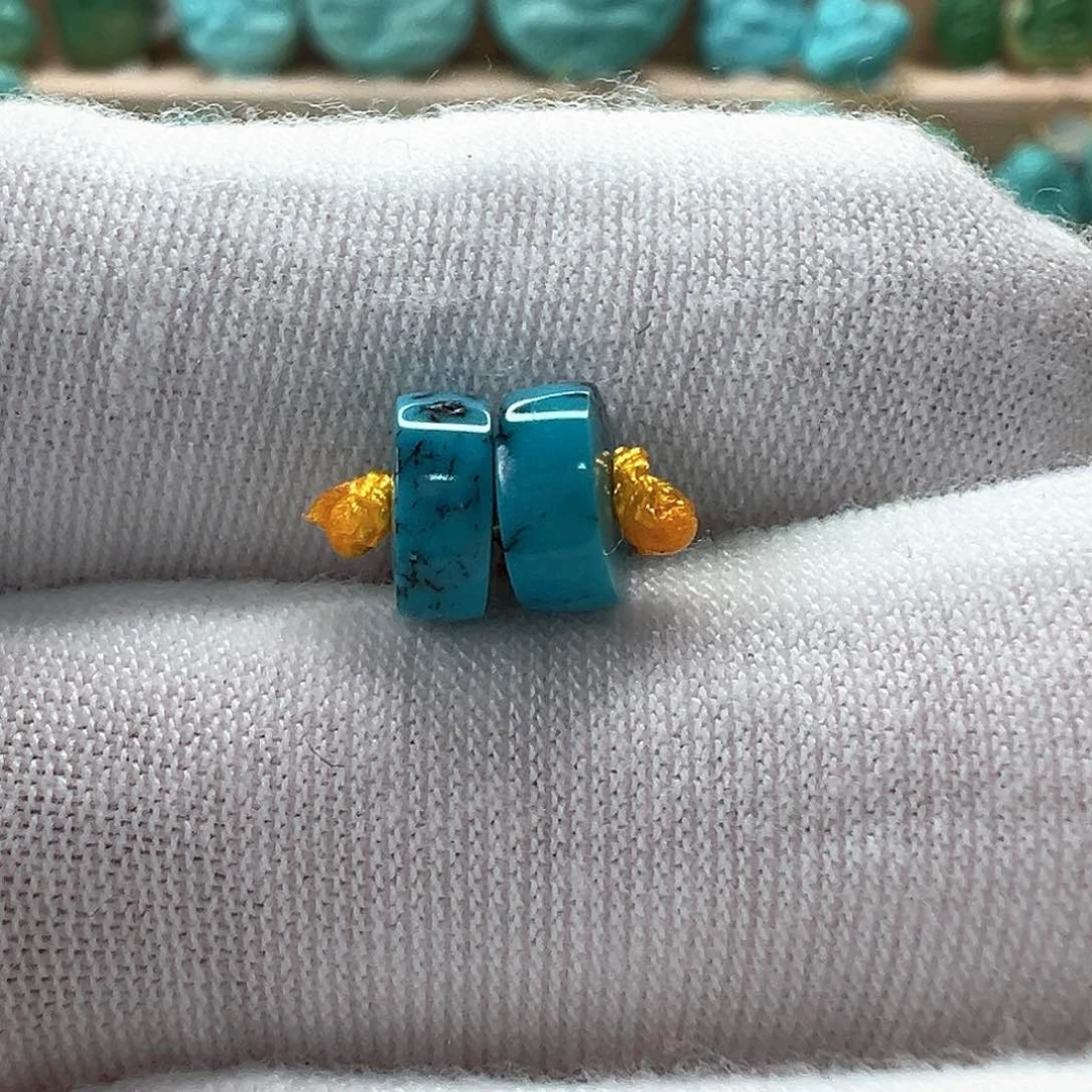 未镶嵌绿松石隔片7x3mm
