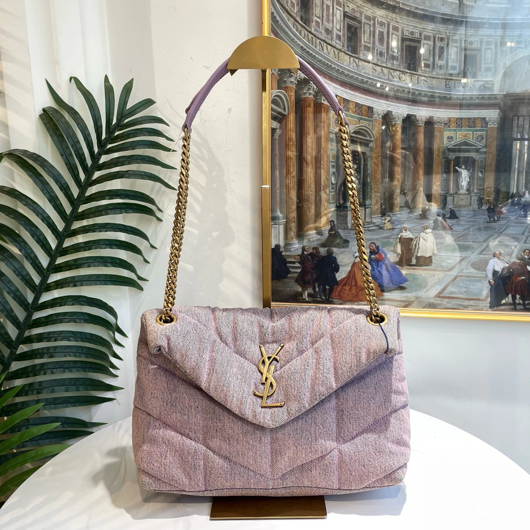 95新 YSL/圣罗兰 多宝二奢/93495/puffer 21年