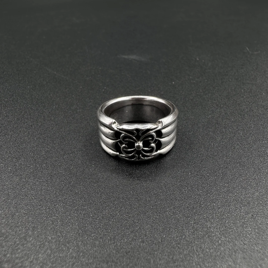 （jp）120 Chrome Hearts 克罗心 蝴蝶戒指 8.5码/99新/