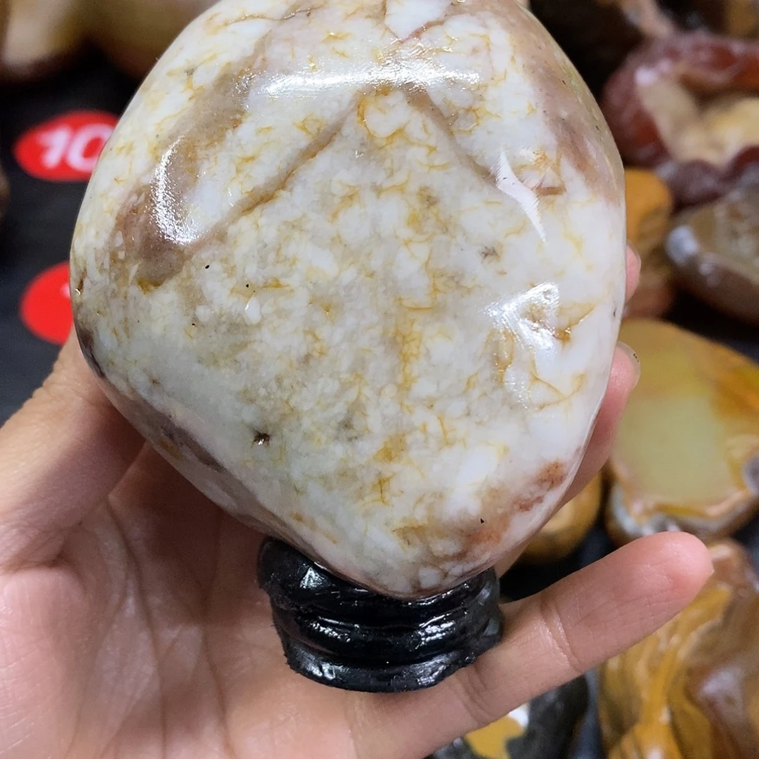 玛瑙/玉髓未镶嵌手把件