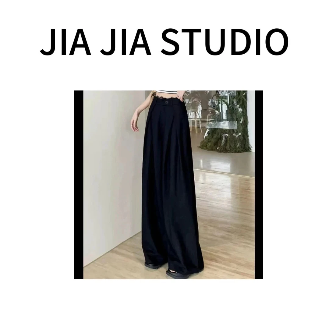 嘉嘉推荐#2025【夏款】蕾丝腰阔腿裤