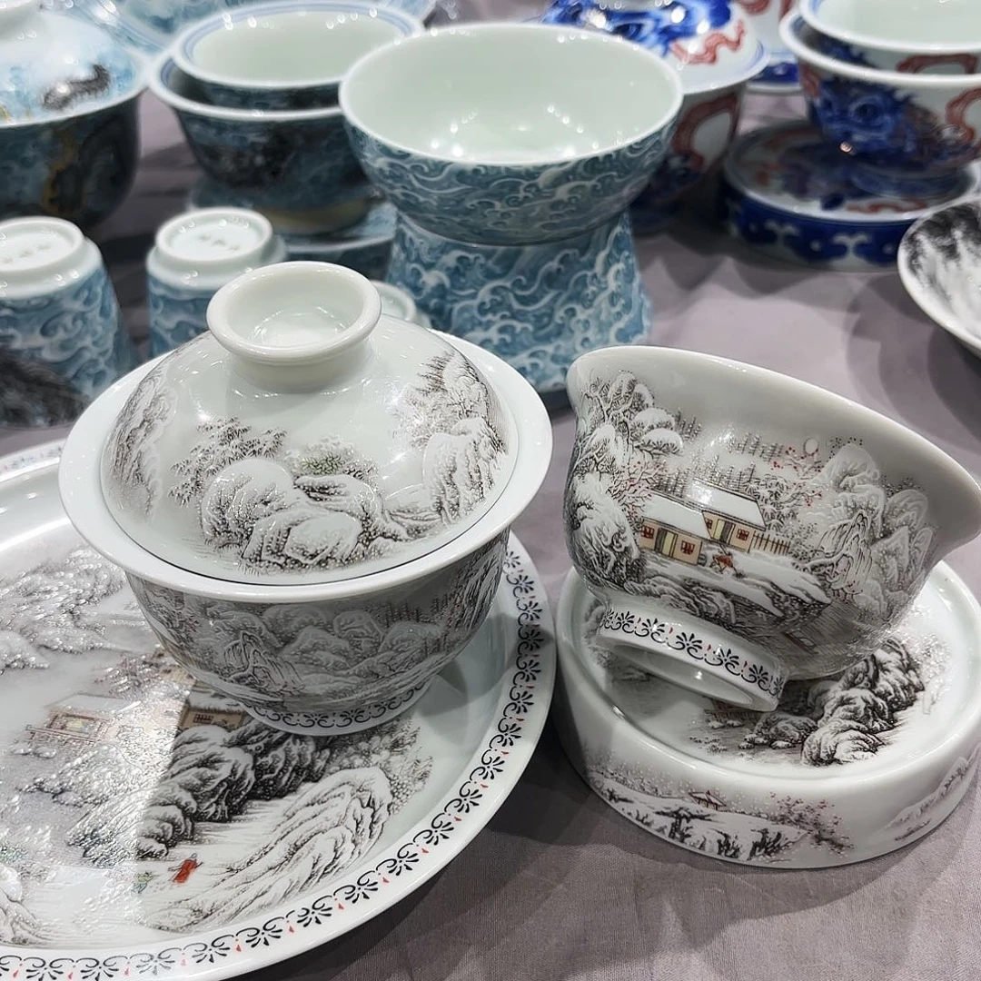 瓷片景德镇瓷器艺术