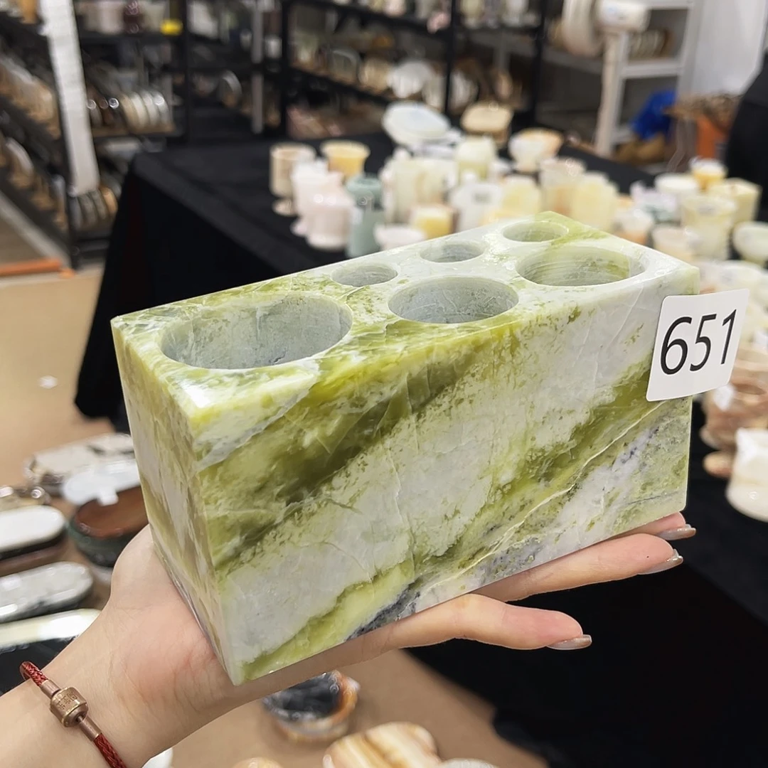 651号绿翡翠牙刷架福利不退换