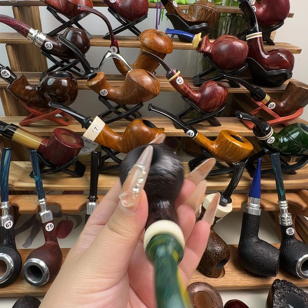 石楠木空腔苹果烟斗