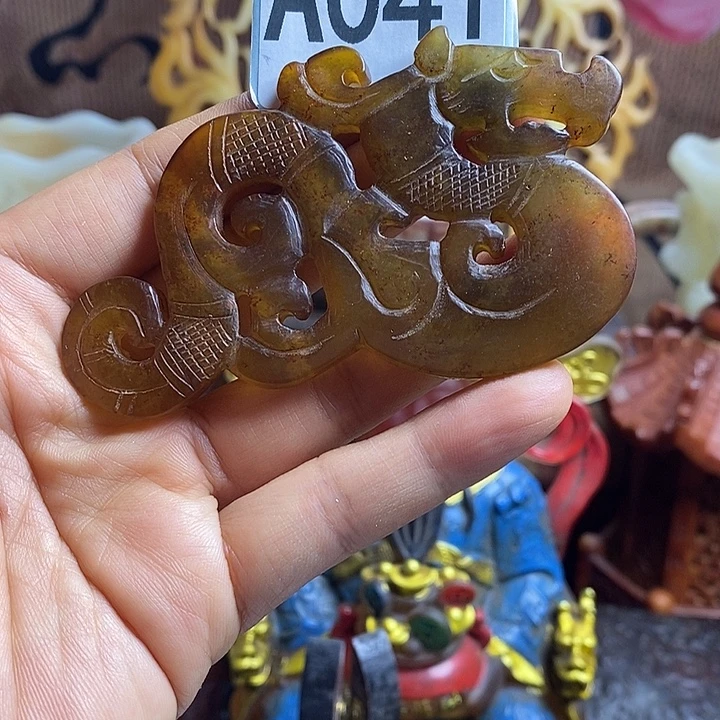 玛瑙/玉髓合金挂件