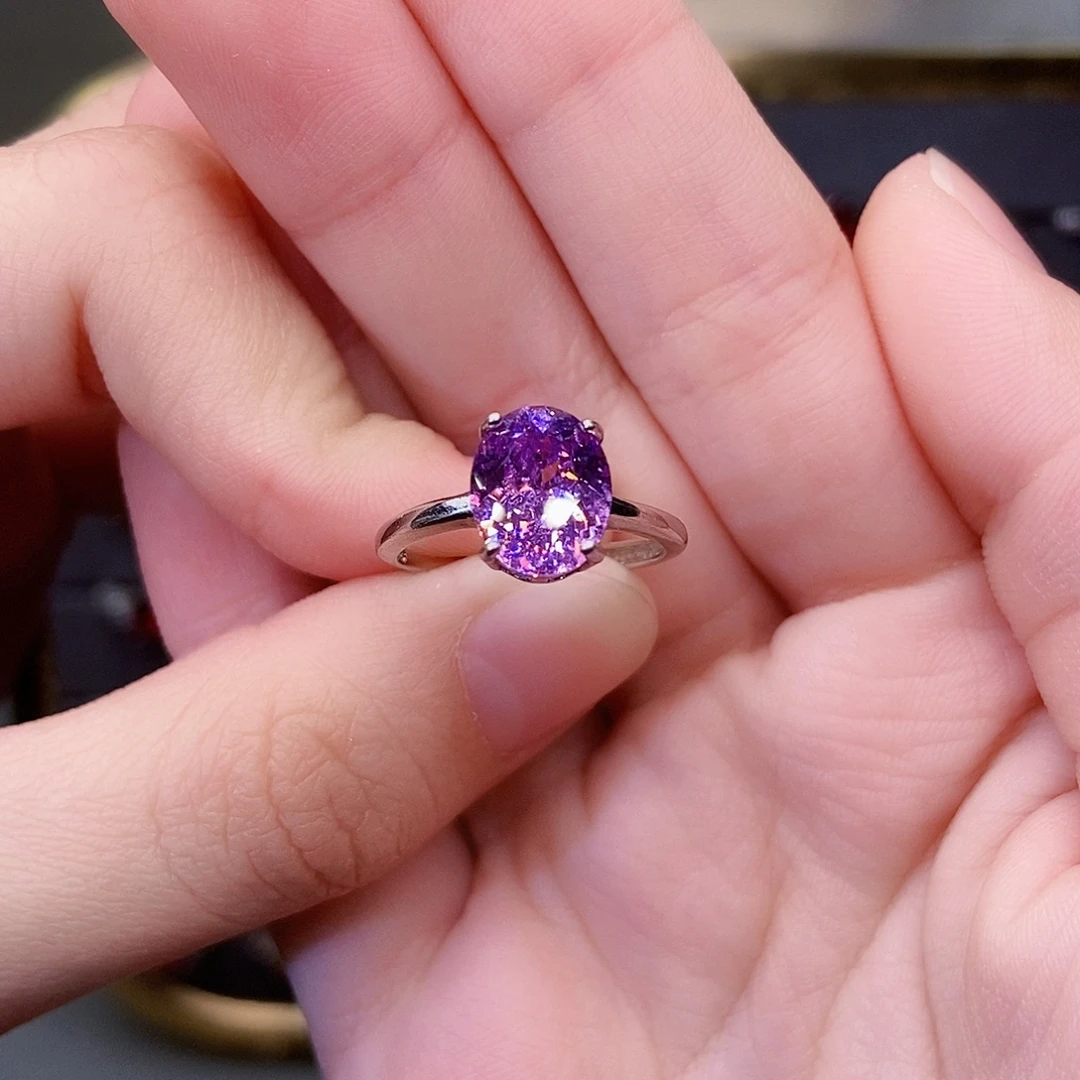 碧玺珠宝奇石银S925镶嵌