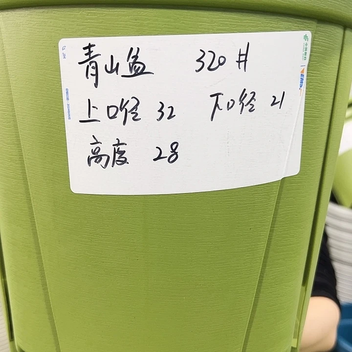 清仓青山口32高28果绿色5个无托