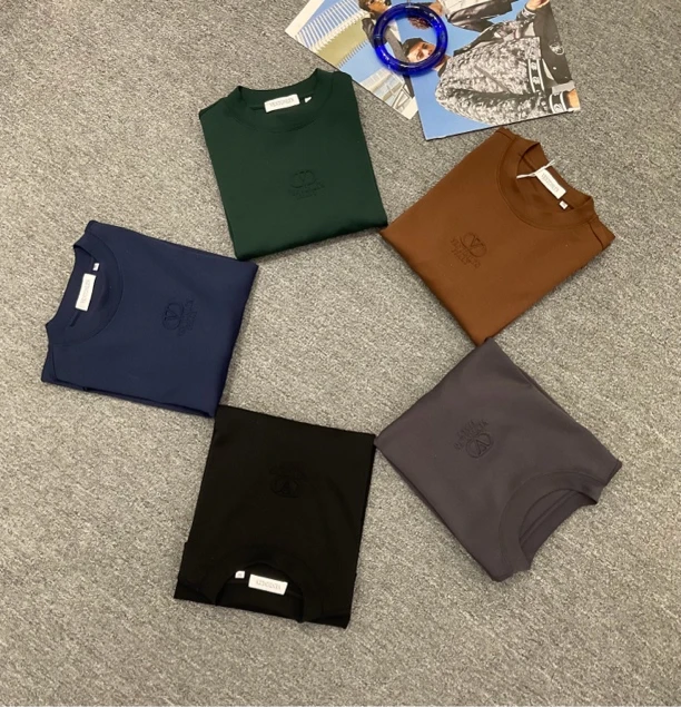 【欧洲名店】T002四色品质打底衫柔软舒适男士T恤