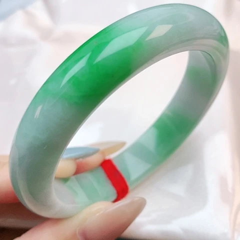 未镶嵌手镯翡翠54圈口882937