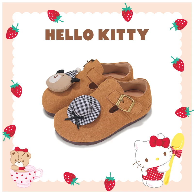 HELLO KITTY/凯蒂猫儿童帽子熊勃肯休闲百搭软底新款男女童童鞋