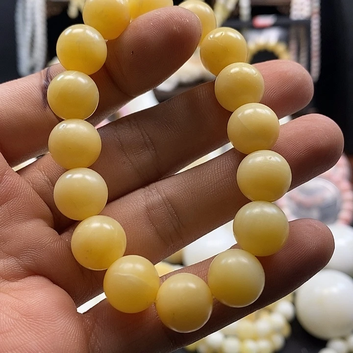 达***艾贝壳手串/手链12全黄