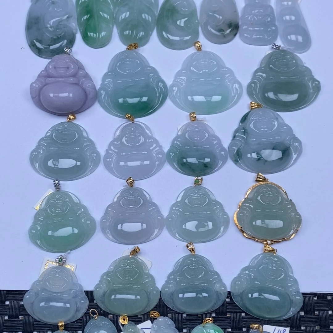 翡翠未镶嵌颈饰天然翡翠