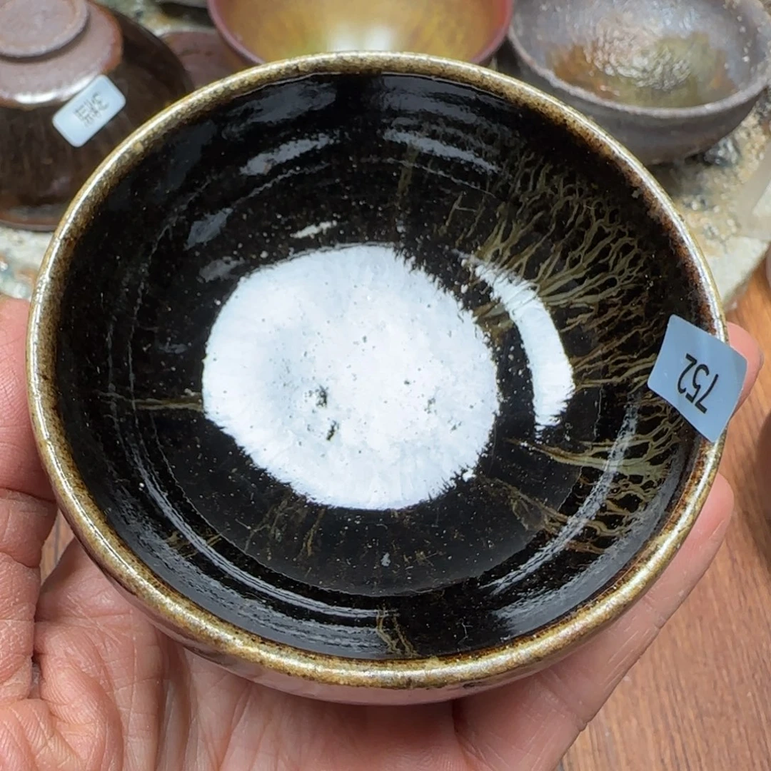 柴燒建盞茶盞茶杯752