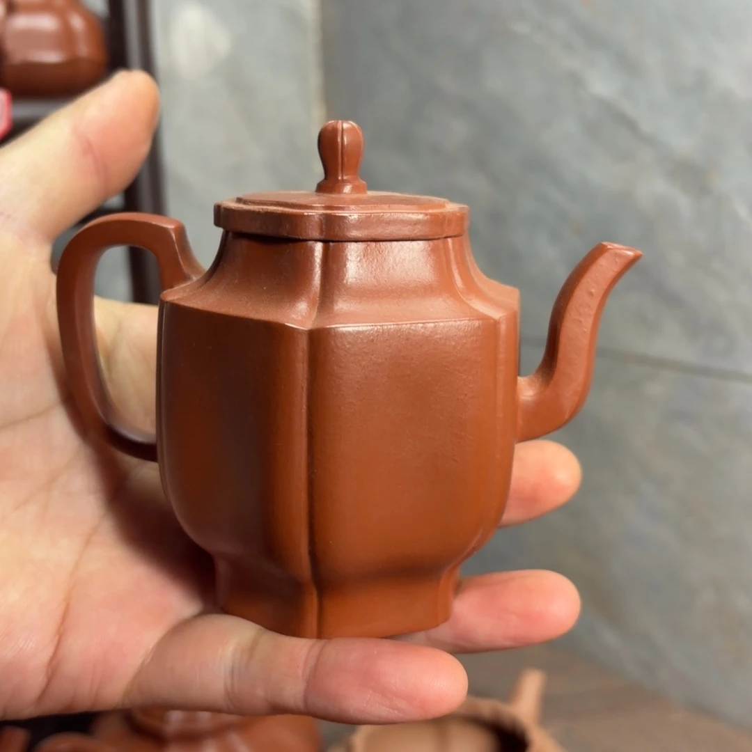 原矿朱泥朱泥内推158cc 小宫灯