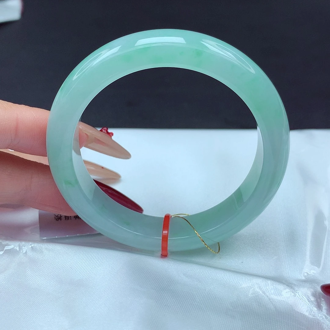 未镶嵌手镯翡翠52圈685