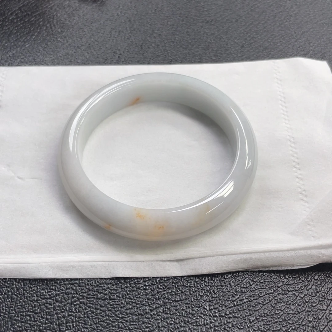 翡翠未镶嵌手镯57正圈