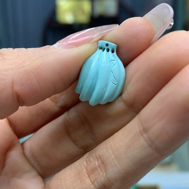 绿松石未镶嵌配饰