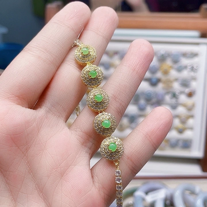 翡翠未镶嵌颈饰天然翡翠