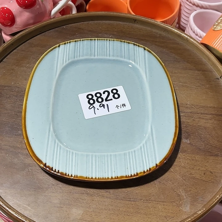 瓷微瑕外贸餐具8828