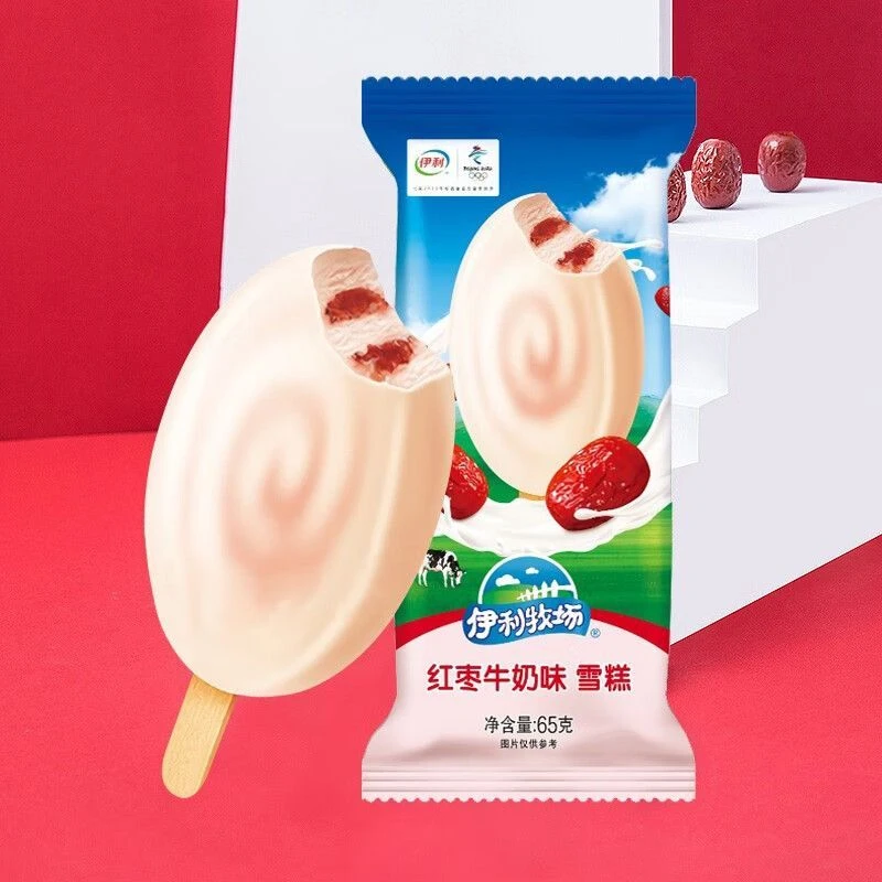 伊利牧场红枣牛奶味雪糕网红雪糕