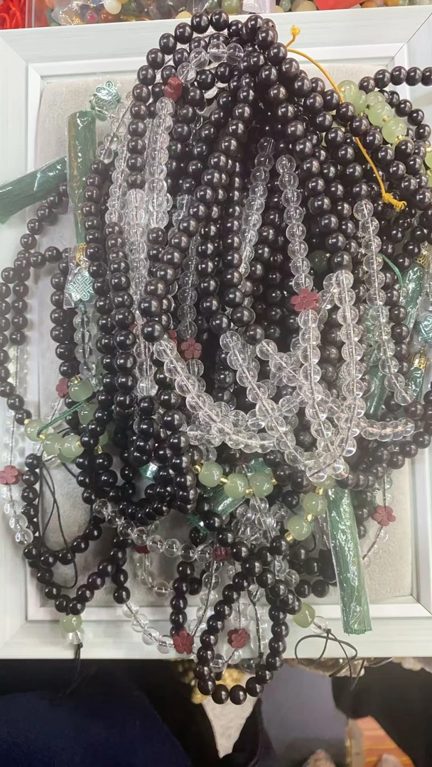 黑檀木手机斜挎链122210