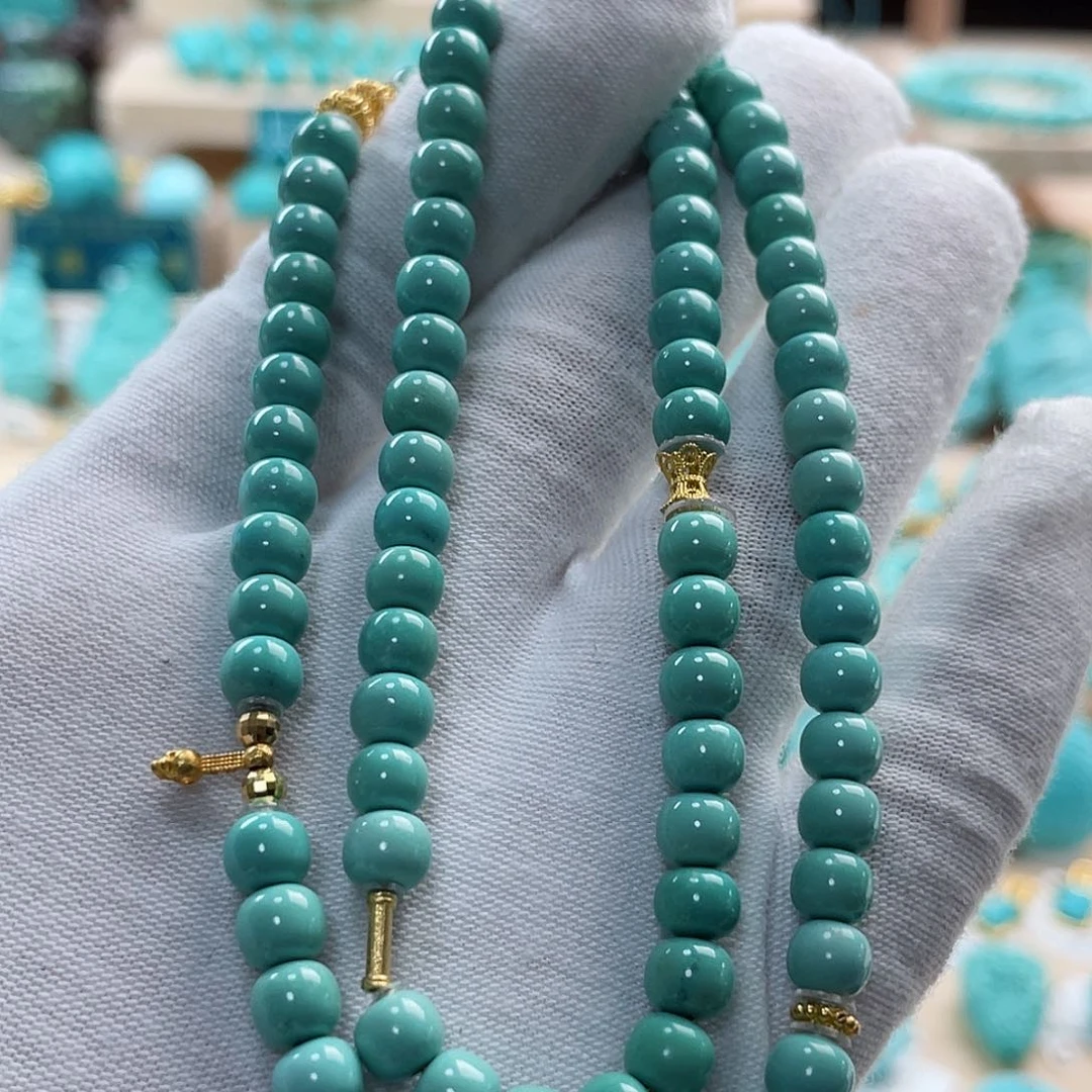 未镶嵌绿松石珠宝奇石