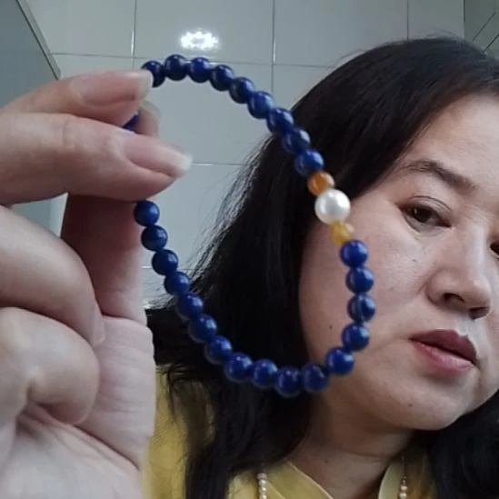 青金石合金手链青金石手串